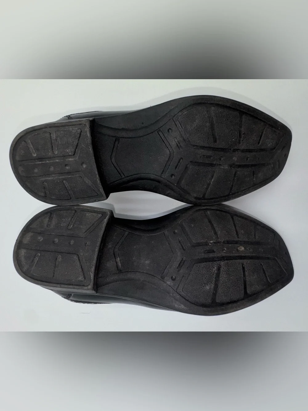 Deer Stags Wise Black Slip-On Dress Shoes Boys Size 3 Wide School Loafers
